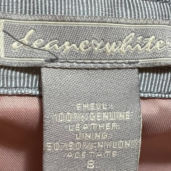 100% Genuine Leather Suede Fully Lined Pink Blazer - Picture 11 of 15